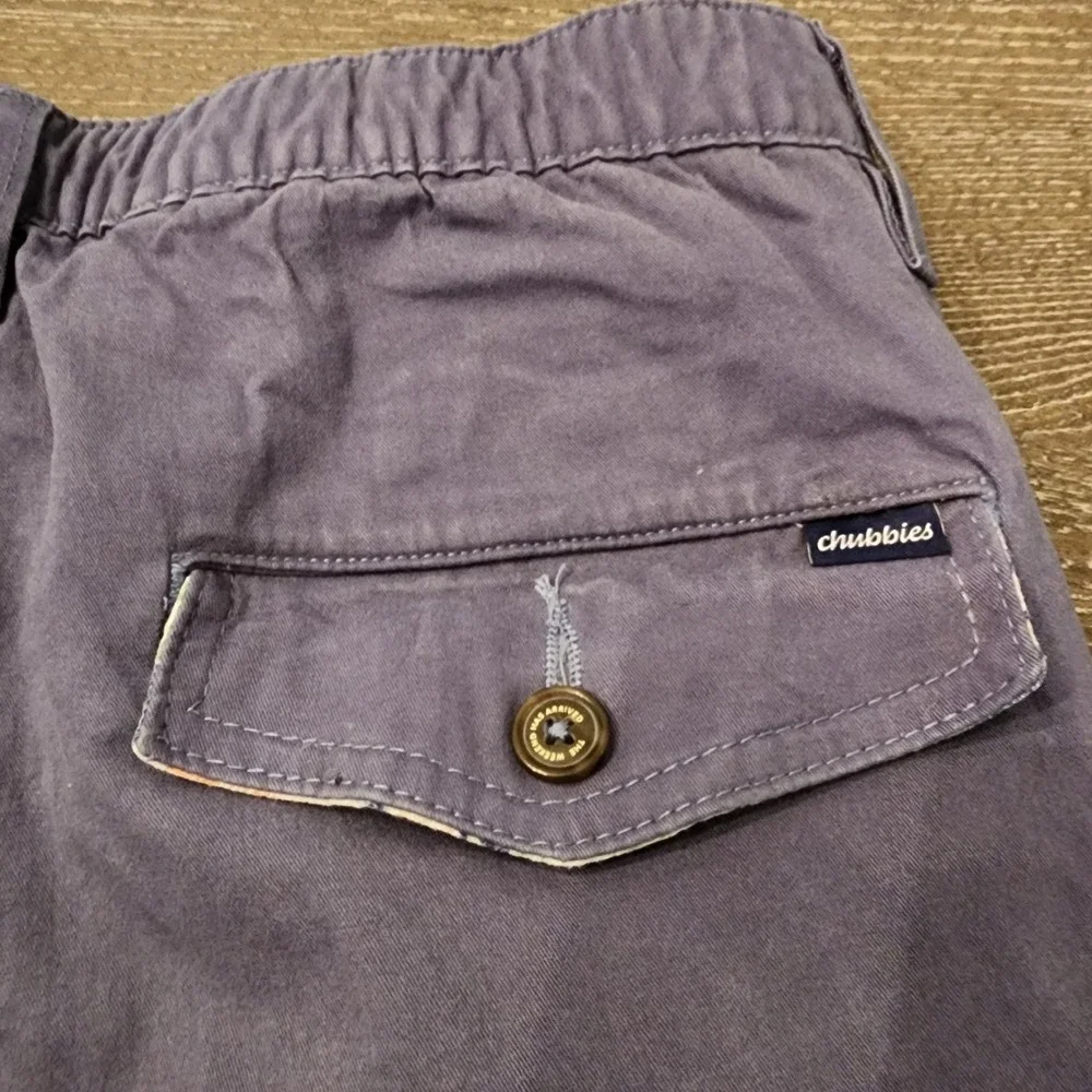 Chubbies True Blues Pants Men S Twill Floral Cuff Tropical Cuff Preppy Coastal - Picture 11 of 16